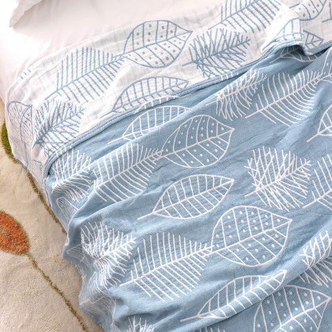 夏用薄手エアコンキルトブランケット