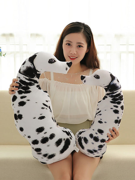 50CM 犬の形の昼寝漫画枕クッション