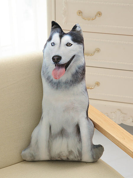 50CM 犬の形の昼寝漫画枕クッション