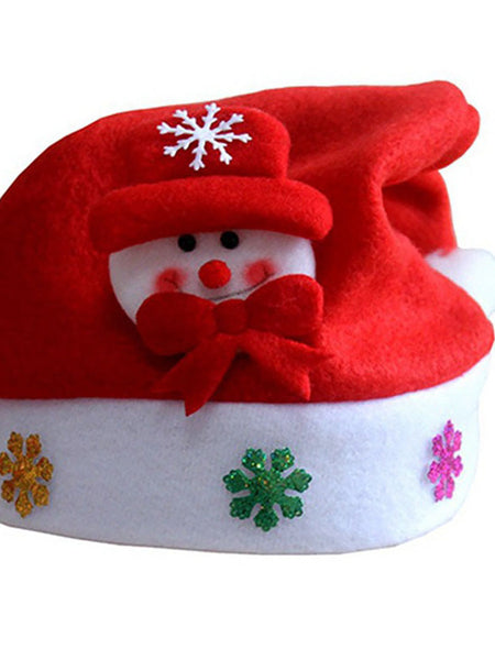 クリスマス フランネル ギフト 大人のファッション デザイン サンタ クロースの帽子
